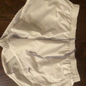 White Nike Shorts